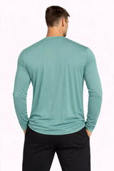 Men's Cooling Crew Neck Long Sleeve T-Shirt - CLOSEOUT