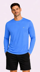 Men's Cooling Crew Neck Long Sleeve T-Shirt - CLOSEOUT